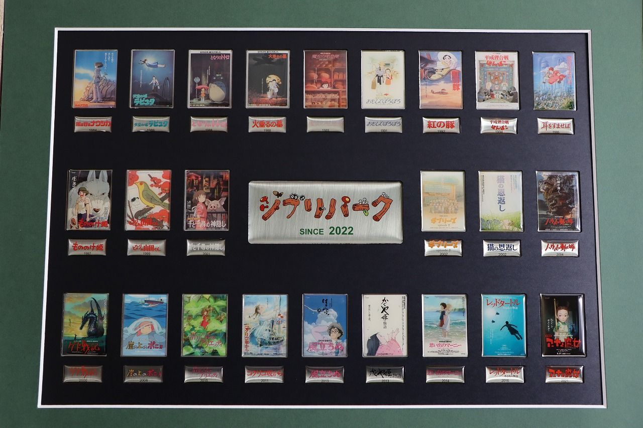 ○ジブリパーク ピンバッジセット 作品のポスターシリーズ