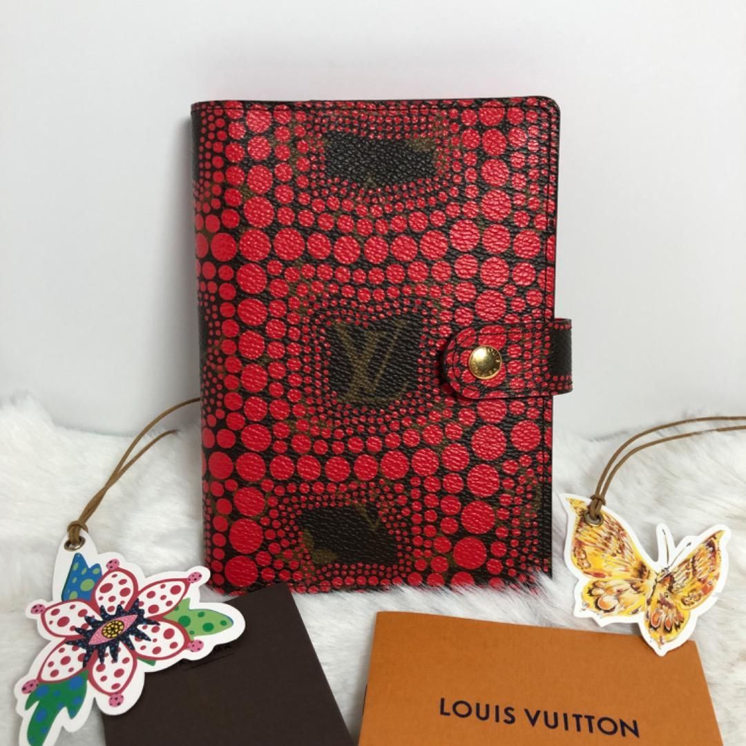 LOUIS VUITTON わかり易く アジェンダPM 手帳カバー 草間彌生