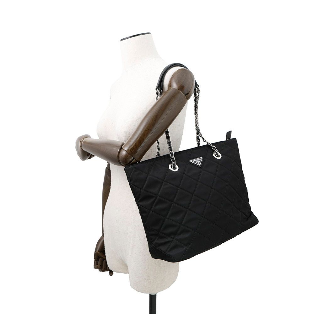 プラダ チェーントートバッグ キルティング ナイロン 1BG017