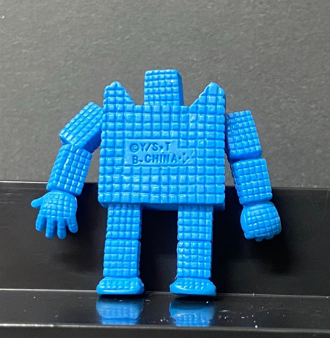 キン肉マン 消しゴム キンケシ 復刻版 1 サンシャイン 青 《3子06