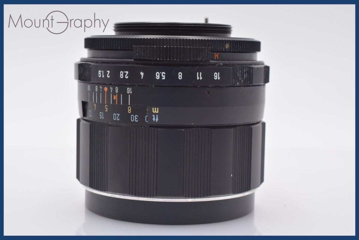 特別 ペンタックス PENTAX Super-TAKUMAR 85mm F1.9 前後キャップ付 完動 同梱可 yk5224