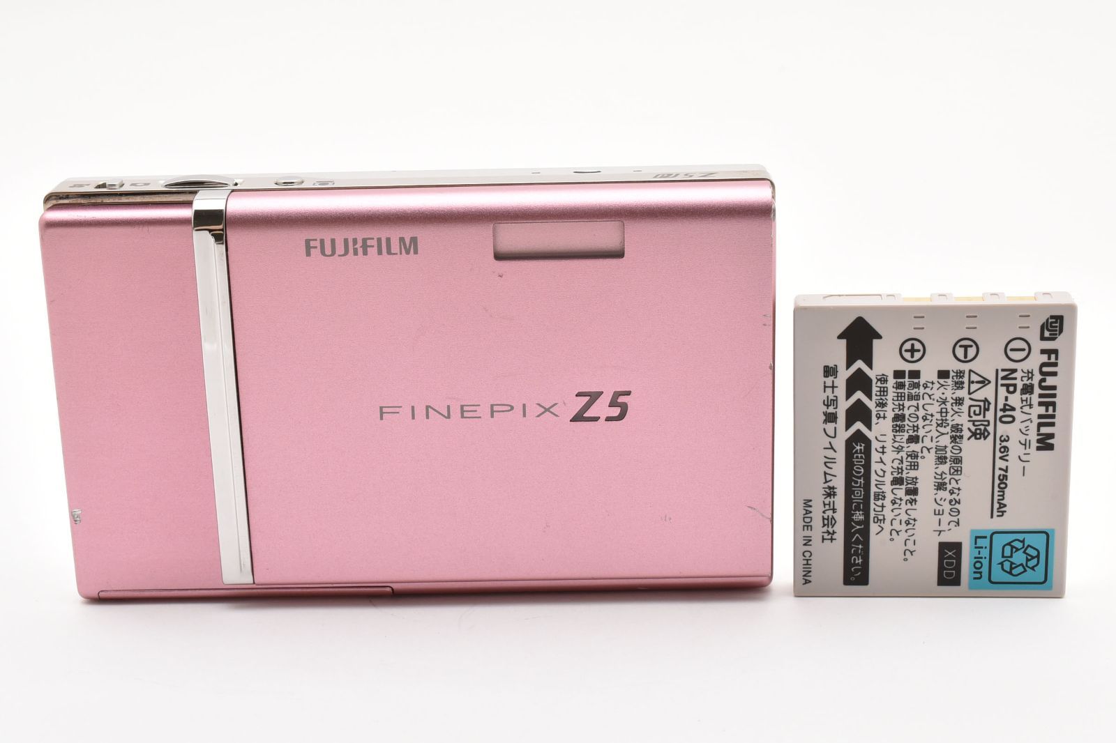 ☆美品☆フジフイルム FUJIFILM FinePix 購入 Z5fd ベビーピンク