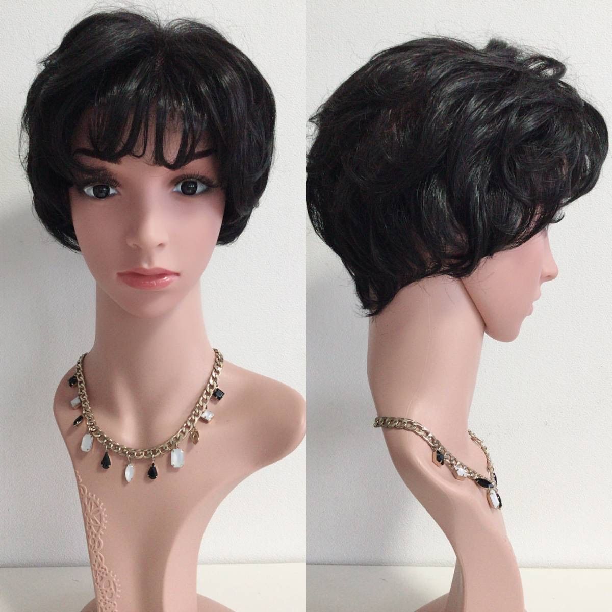 WG200-2 展示品 ファッションウイッグ・ショート ミックスカラー