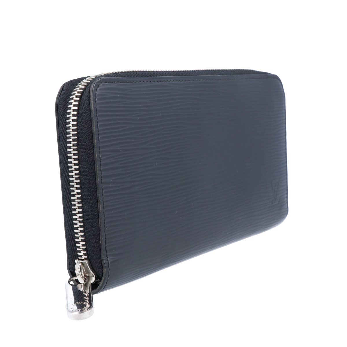 LOUIS VUITTON◇ジッピー・ウォレット_エピ_BLK/レザー/BLK/メンズ