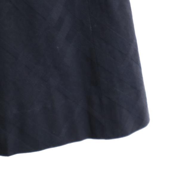 バーバリーブルーレーベル 三陽商会 チェック プリーツスカート 36