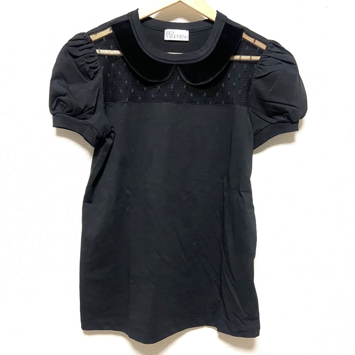 RED VALENTINO Tシャツ・カットソー XS ピンク薄手裏地 - カットソー 