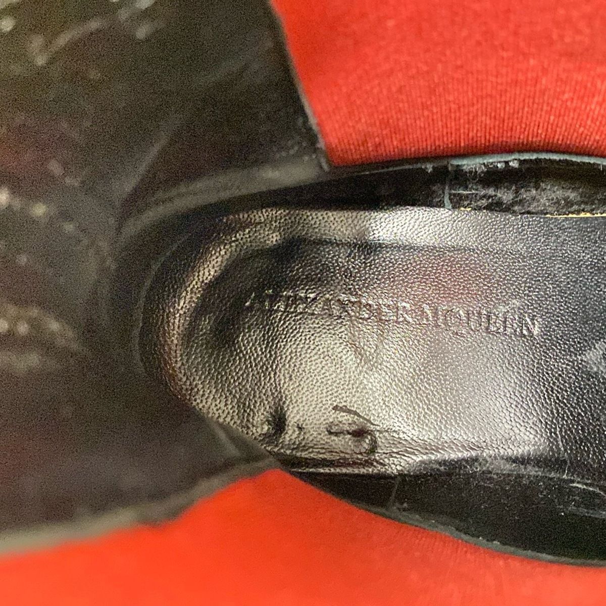 黒×レッド サイドゴア