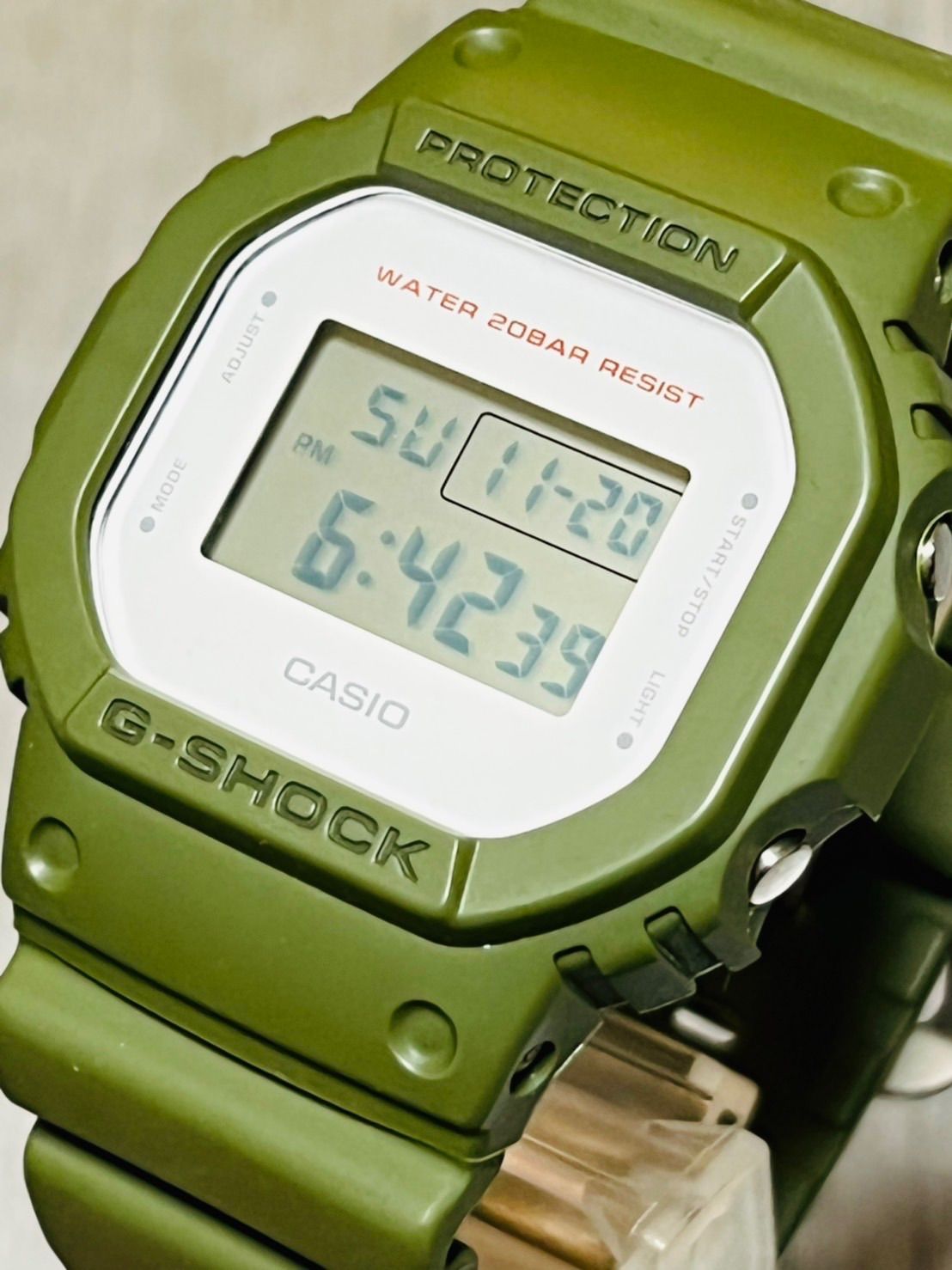 G-SHOCK スクエアケース デジタルウォッチ DW-5600M-3JF - OTH