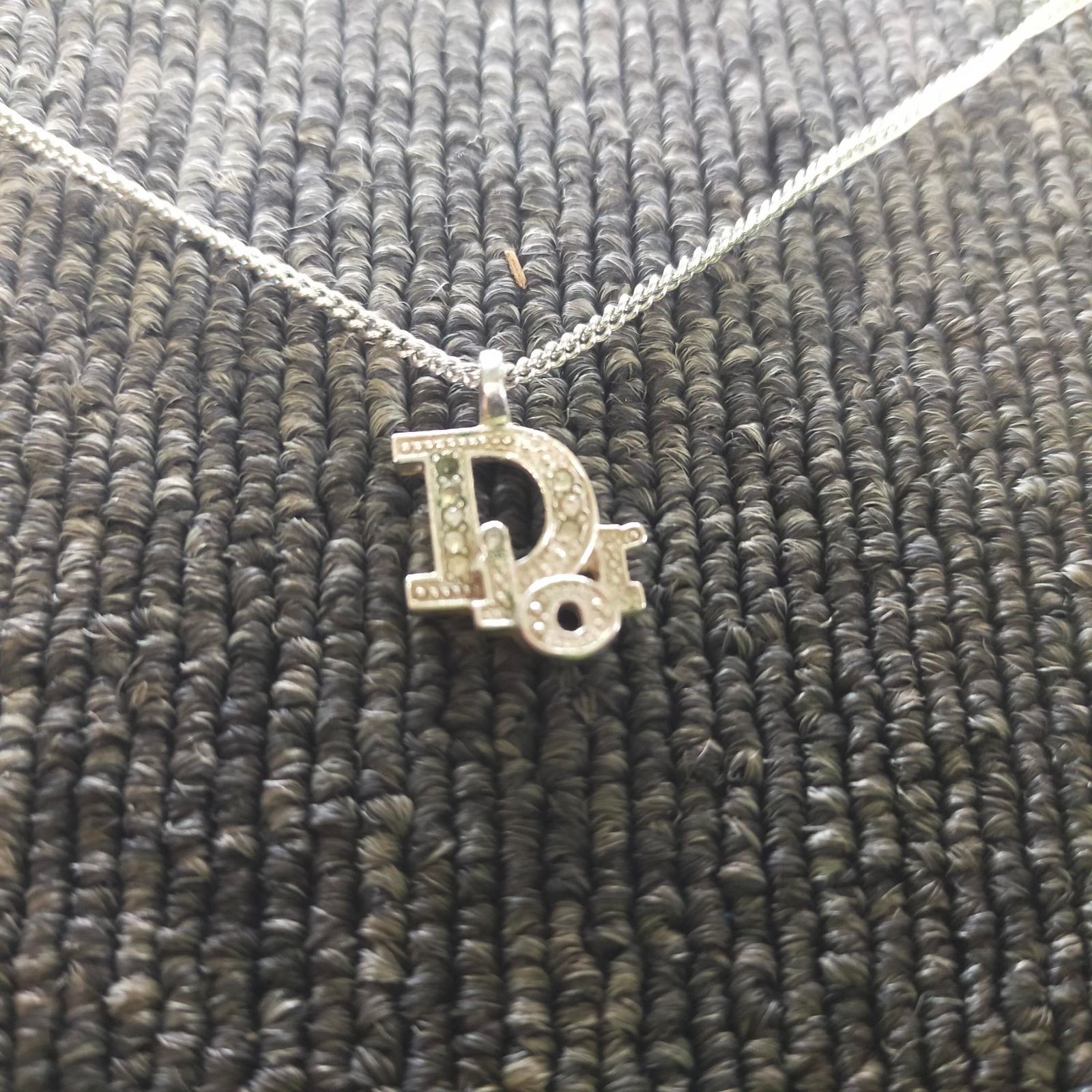 ⭐️美品⭐️Dior ロゴネックレス シルバー クリスチャンディオール Christian Dior ハート Dロゴ