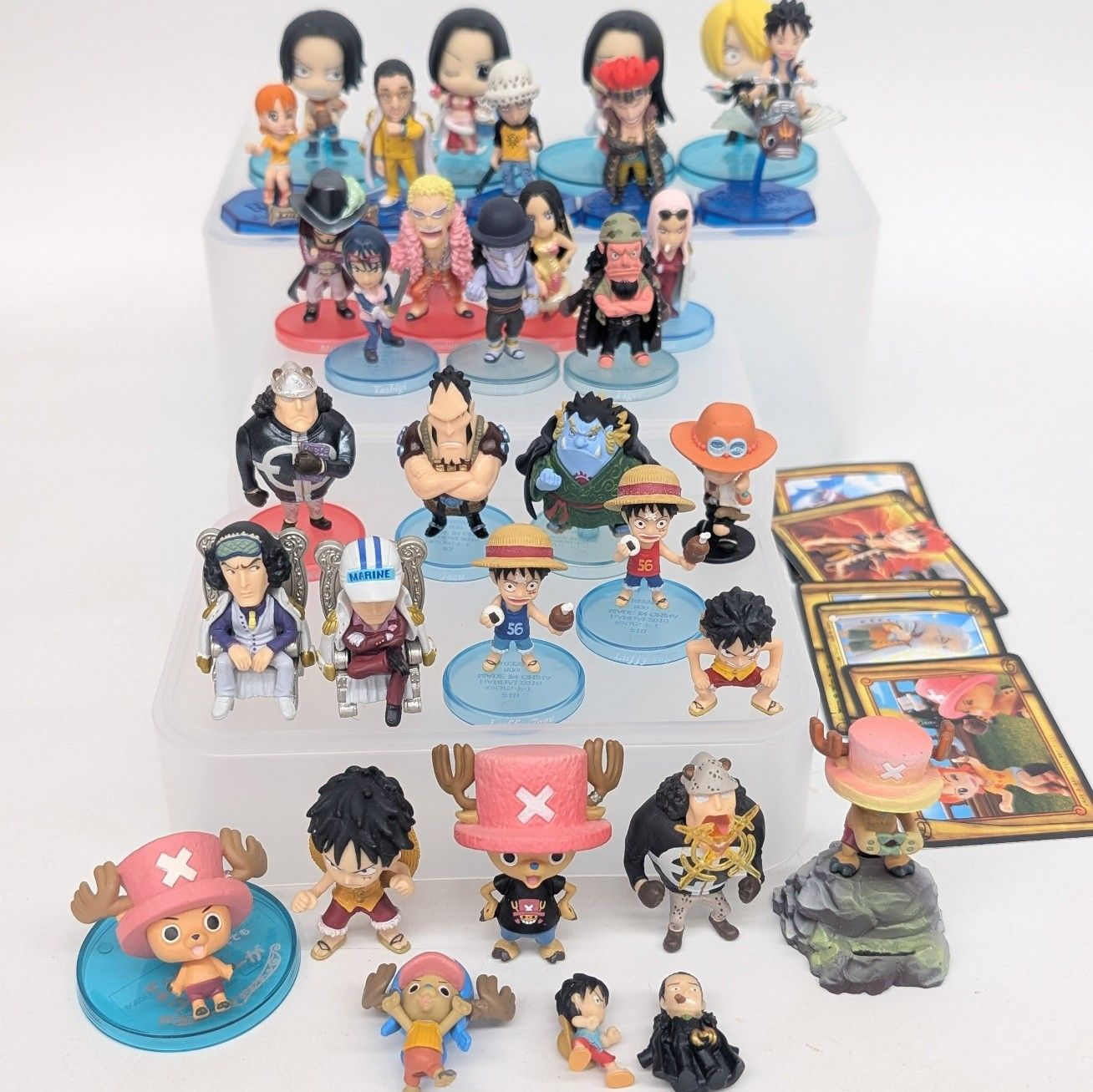 [レトロ] ワンピース ミニフィギュア他 いろいろまとめ売り ワンピース ミニフィギュアコレクション まとめ売り 激レア