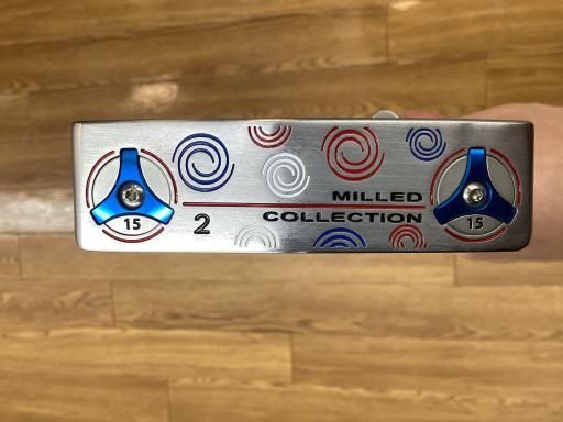 オデッセイ MILLED COLLECTION 2 34インチ パター PT スチール フレックスその他 メンズ 男性用 右利き 右用 Cランク ゴルフクラブ