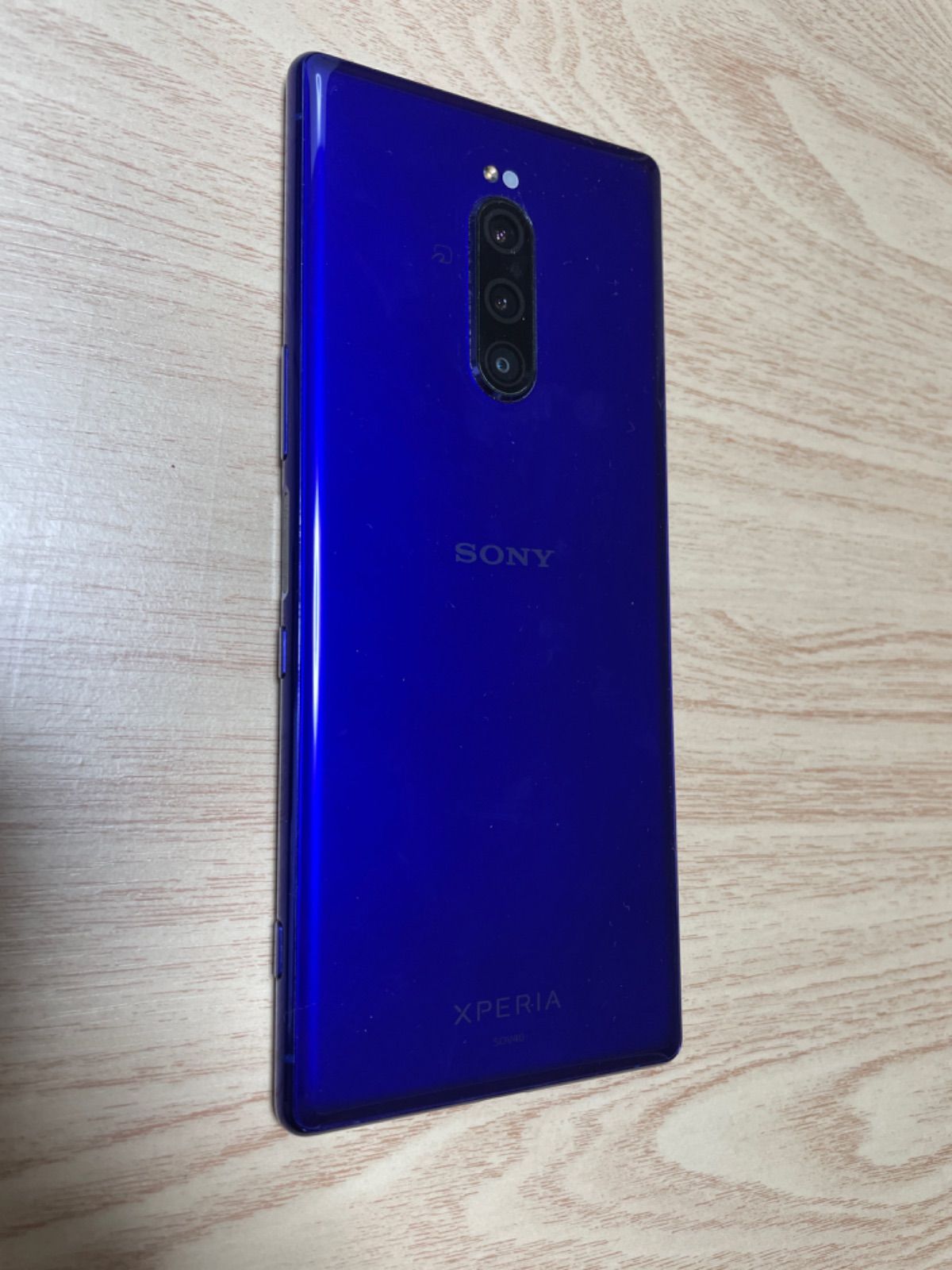 年末値下げ！Xperia 1 SOV40 パープル - メルカリ