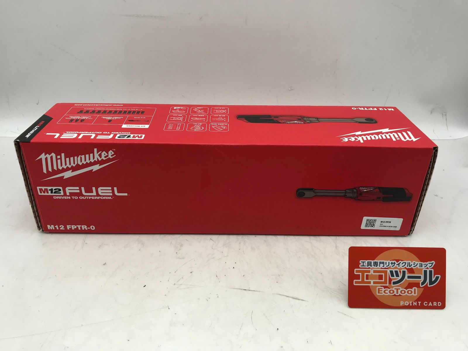 ♥ milwaukee|ミルウォーキー M12 FUEL INSIDER パススルーラチェット M12 FPTR-0 JP ITP94N295T6E エコツール小牧ｲﾝﾀｰ店 M02