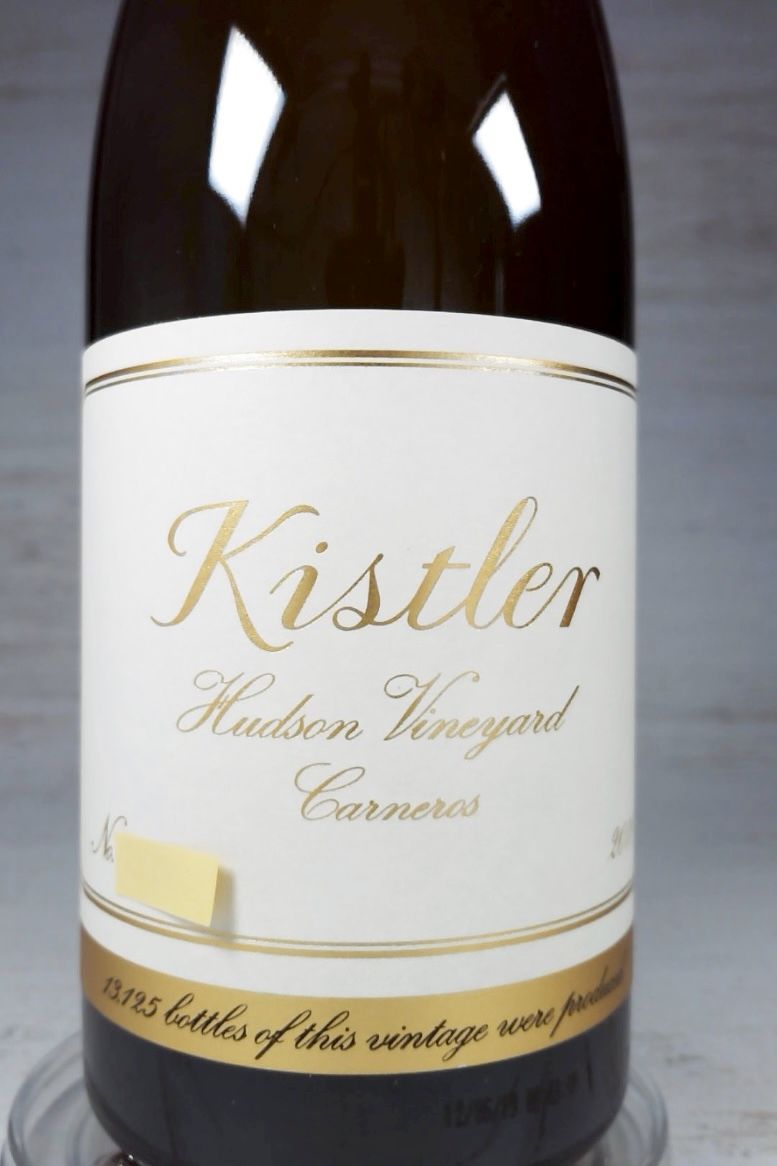 ★高評価98点★キスラー、ハドソン･ヴィンヤード、シャルドネ★ Kistler, Hudson Vineyard, Los Carneros [ 2018 ]