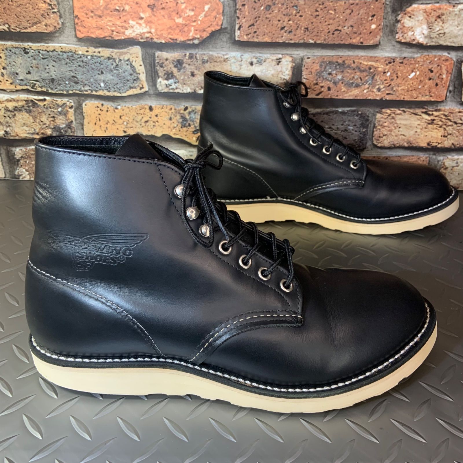 廃盤 レッドウイング REDWING 9D 8165 27.0 REDWING - red wing 8165 9D 27cm 茶芯の通販 by Go for broke