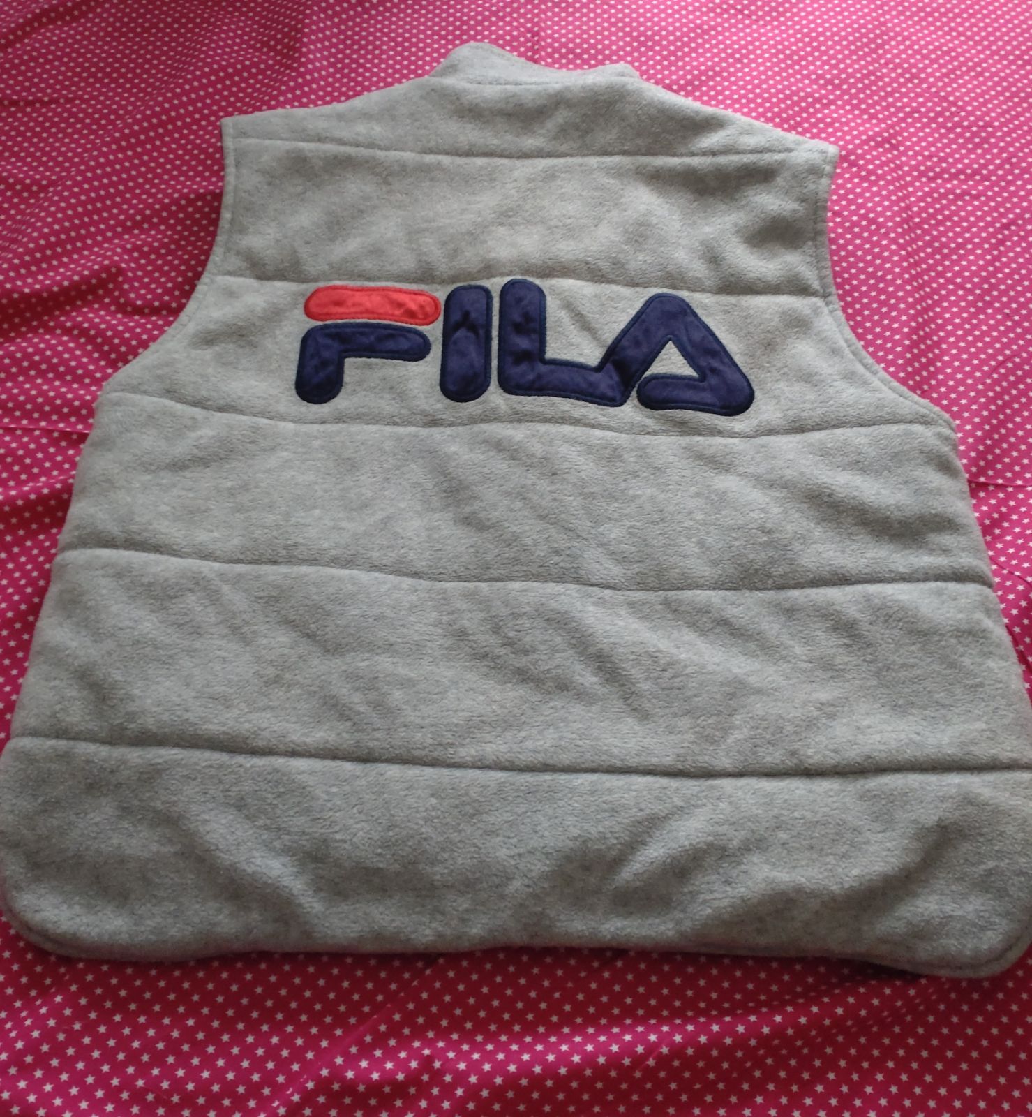 FILA リバーシブル ベスト珍品＜税送料1800円込み＞フィラ古着 タウン