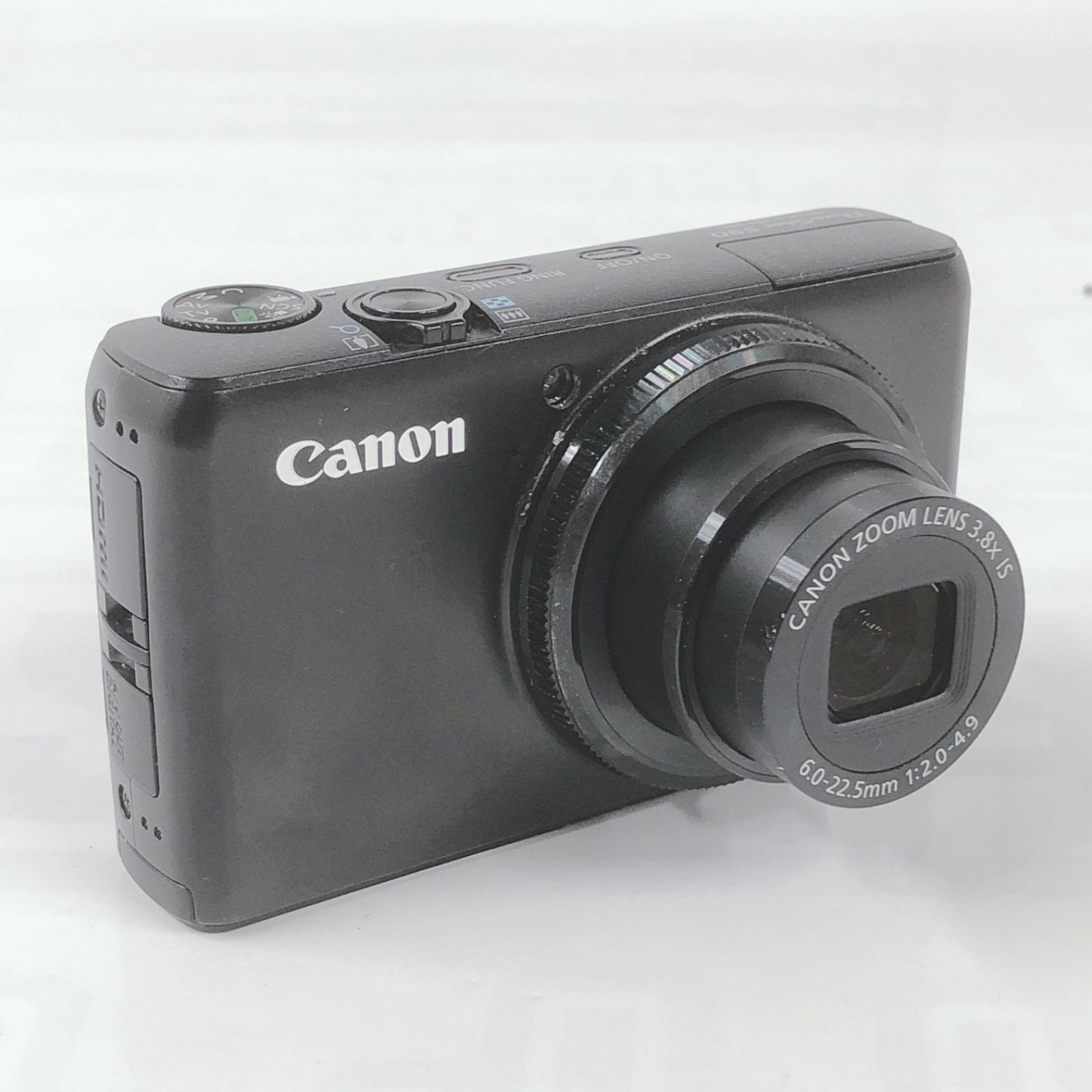 Canon PowerShot S90 PC1429 ブラック デジタルカメラ ジャンク品