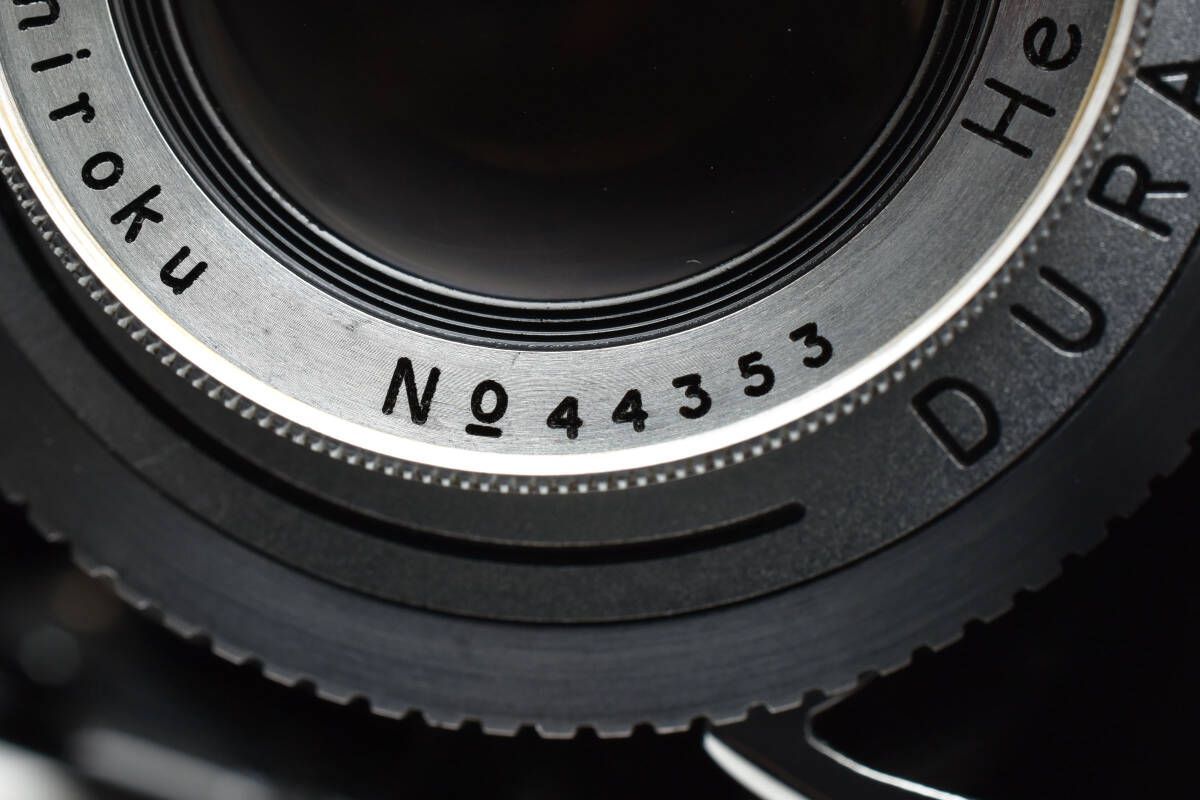  コニカ Konica Pearl II B パール 蛇腹カメラ HEXAR 75 mm F 3 5 DURALUX S W 0958 AW 2389 一眼レフカメラ(フィルム) フィルムカメラ