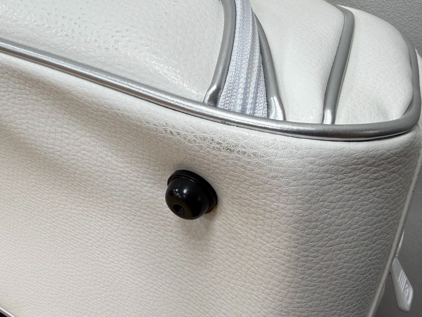 new balance キャディバッグ ホワイトネイビー レッド ニューバランス