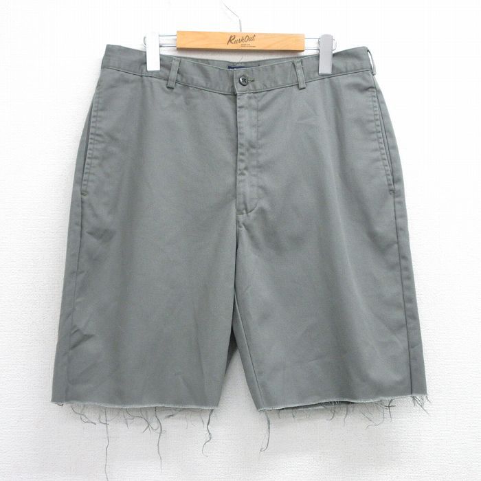W34/古着 ランズエンド ショート パンツ ショーツ メンズ 00s