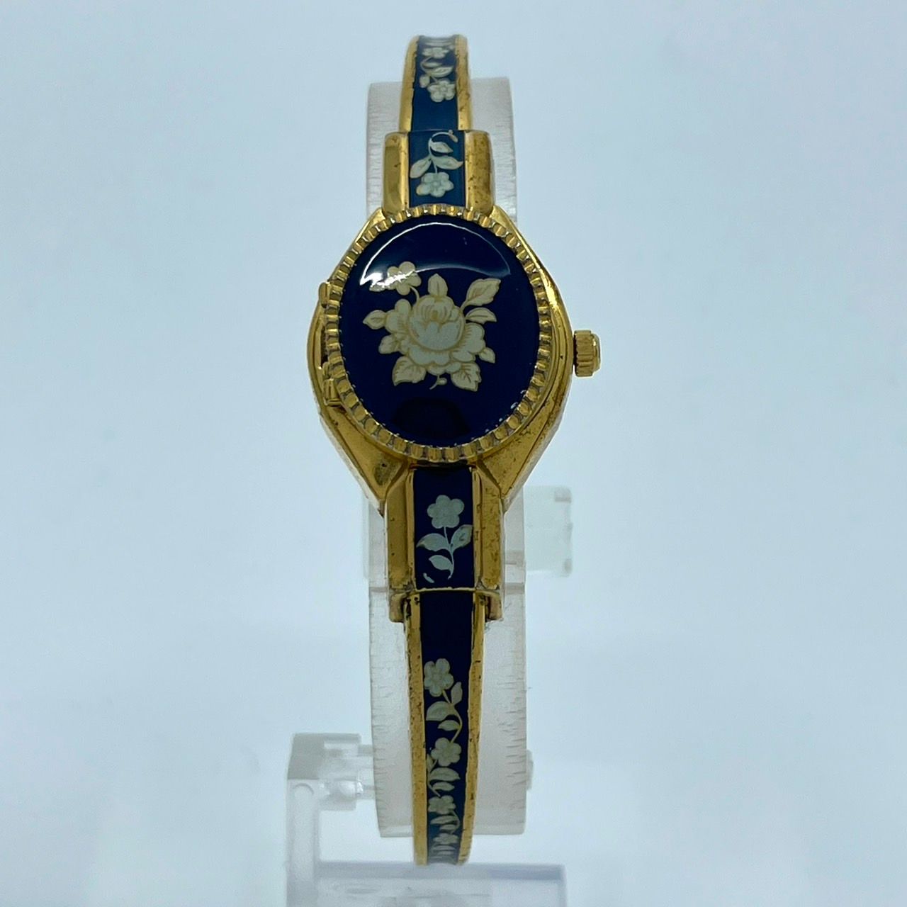 ANDRE MOUCHE アンドレムッシュ腕時計(女性用) 美品／稼働品】アンドレムッシュ 腕時計 レディース バングル