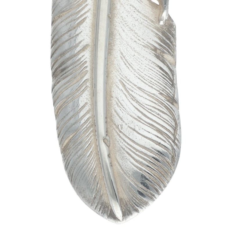 ゴローズ プレーン特大フェザー 左向き ネックレストップ メンズ 特大 WWW_WOWDIGSITE_COM