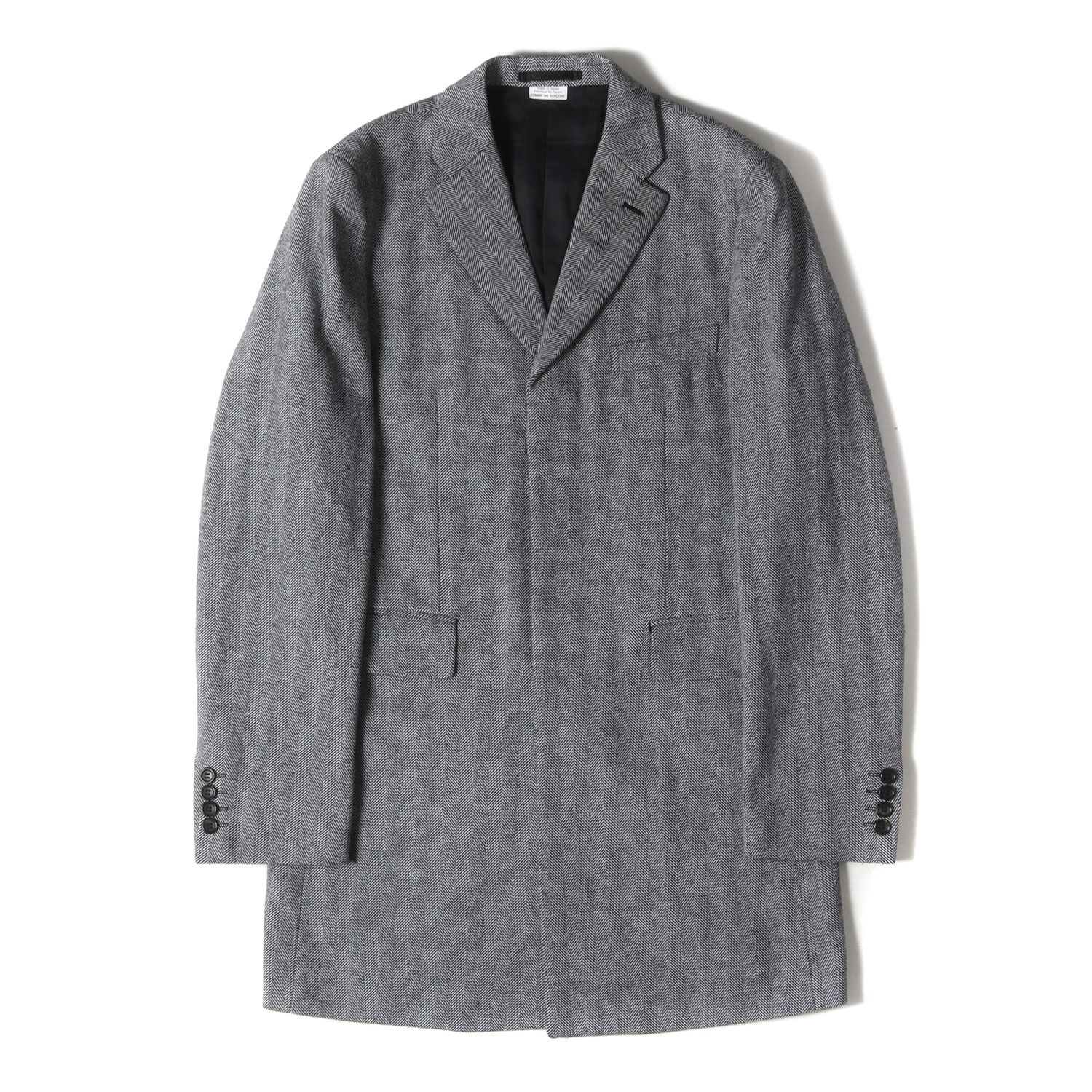 美品 COMME des GARCONS HOMME DEUX コムデギャルソン オムドゥ コート 