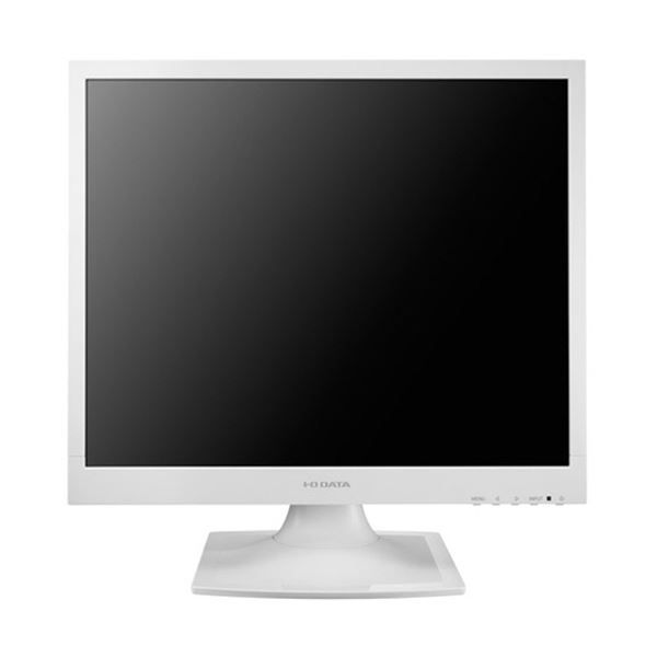 アイオーデータ 19型スクエア液晶ディスプレイ ホワイト 5年保証 LCD