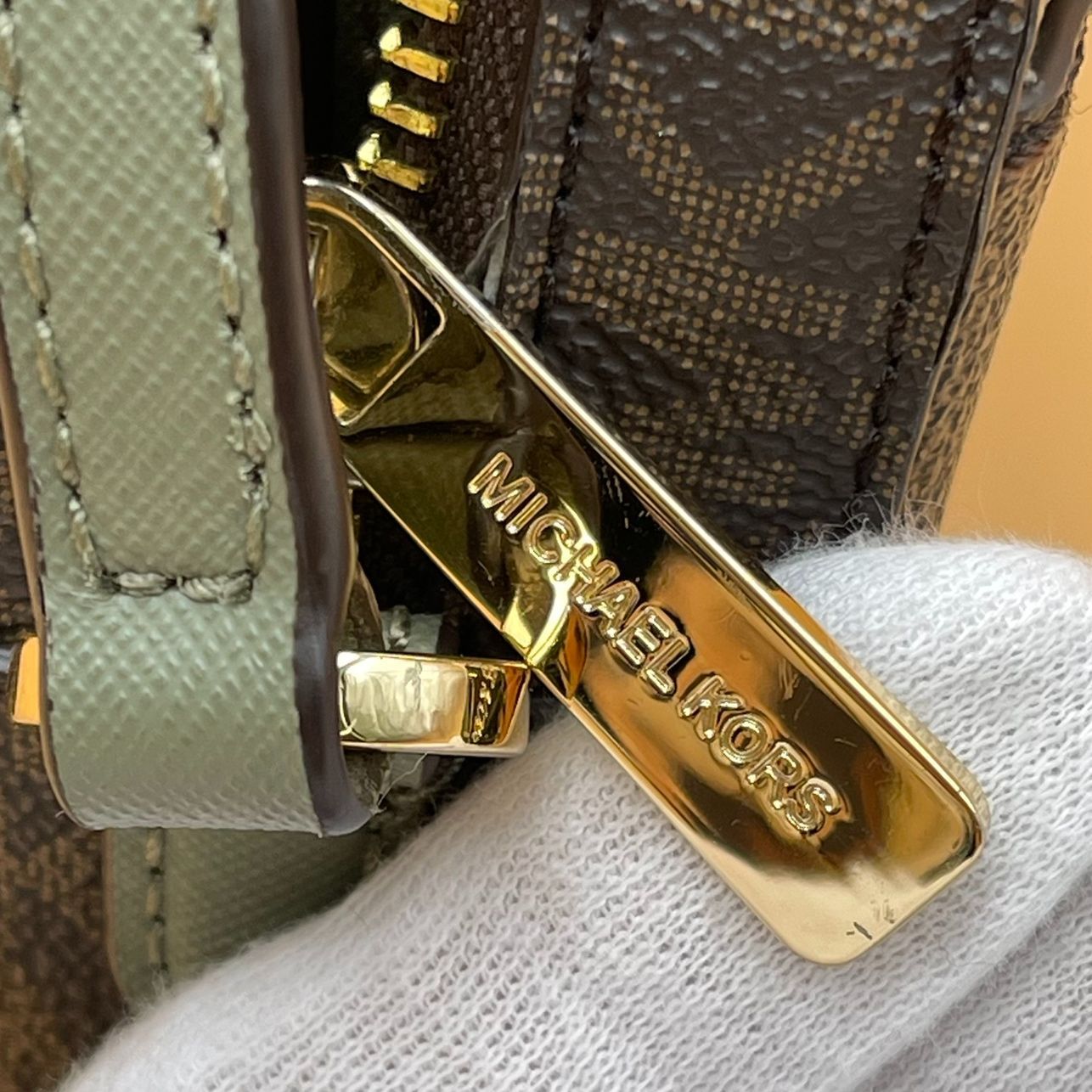 マイケルコース MICHAEL KORS バッグ （ブラウン 【美品】MICHAEL KORS 