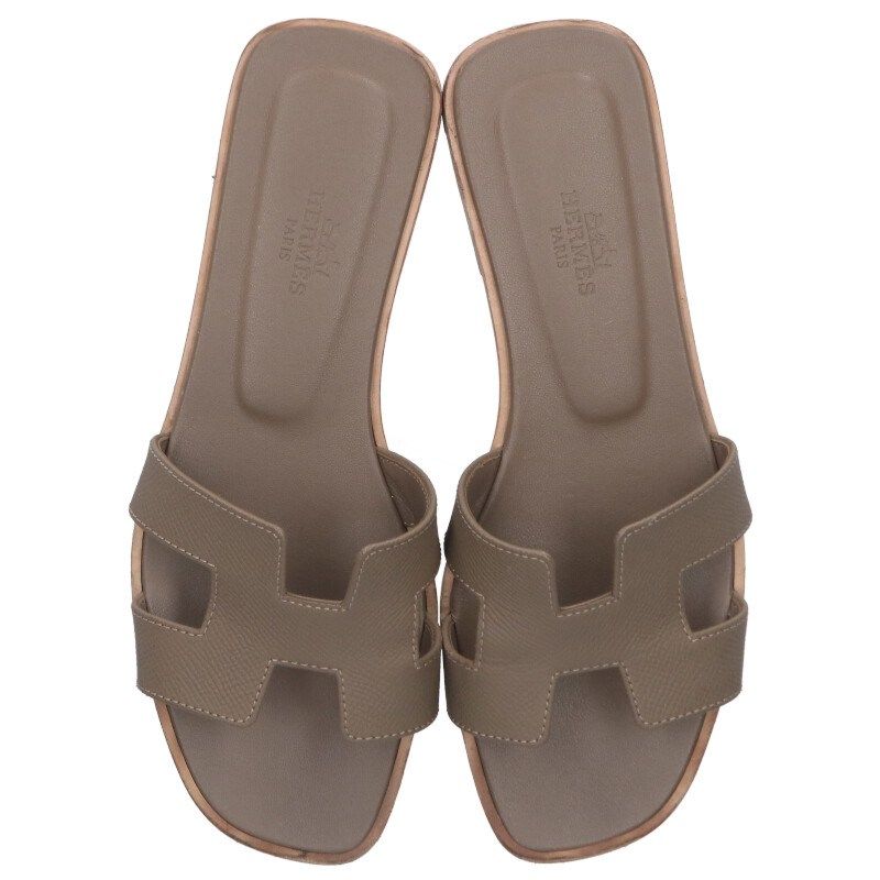 エルメス オラン Hモチーフサンダル レディース 36 - メルカリ 