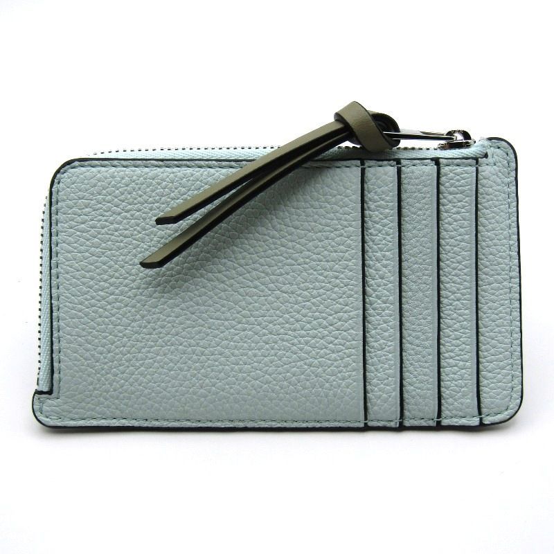 LOEWE ロエベ コインカードホルダー ソフトグレインカーフ 小銭入れ カードケース フローズン クレイ