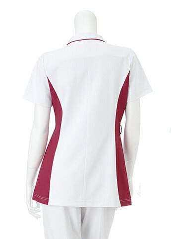 ナガイレーベン 女子ハイブリッドメディウェア LX-4072 Tバーガンディ