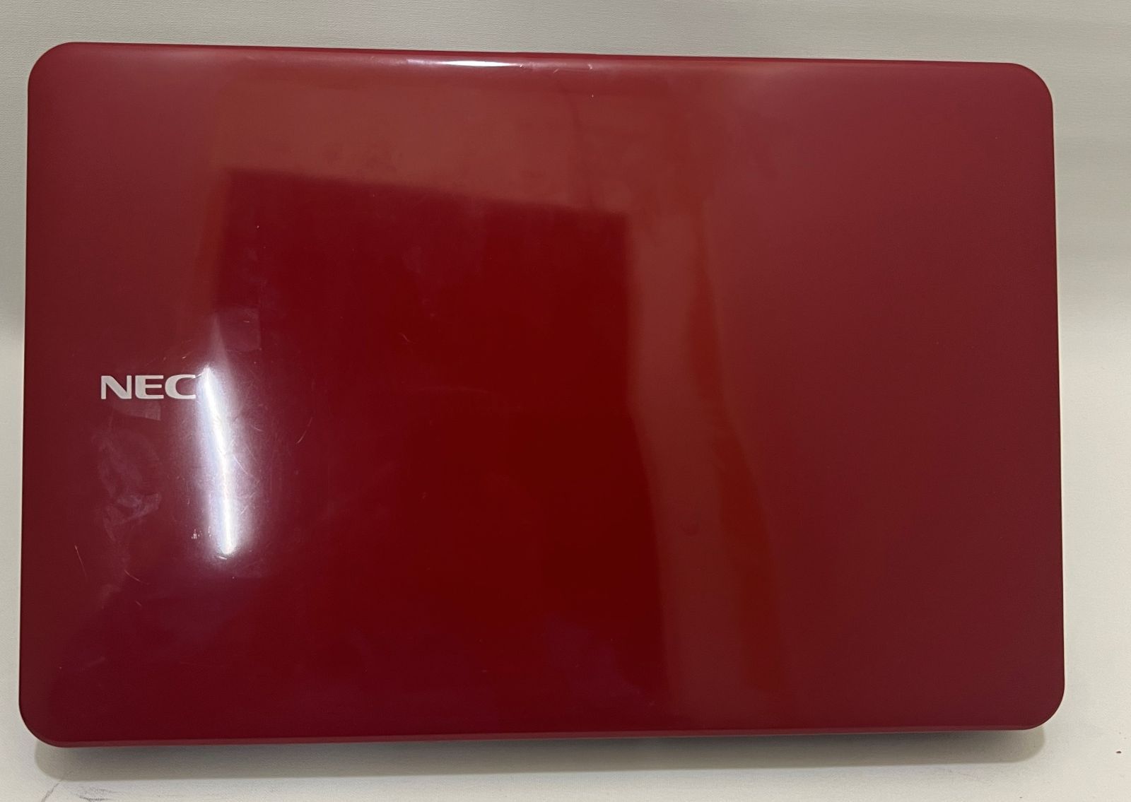 良品】NEC オフィス ノートパソコン 赤 PC-LS550DS3ER