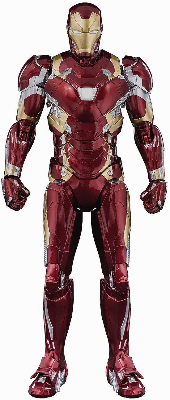 在庫処分 Marvel Studios The Infinity Saga マーベル スタジオの インフィニティ サーガ DLX Iron Man Mark 46 DLX アイアンマン マーク46 1|12スケール ABS-PVC-亜鉛合金-その他の