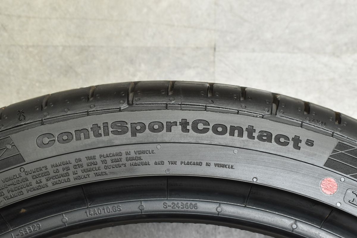バリ溝】コンチネンタル コンチスポーツコンタクト5 195/45R17 4