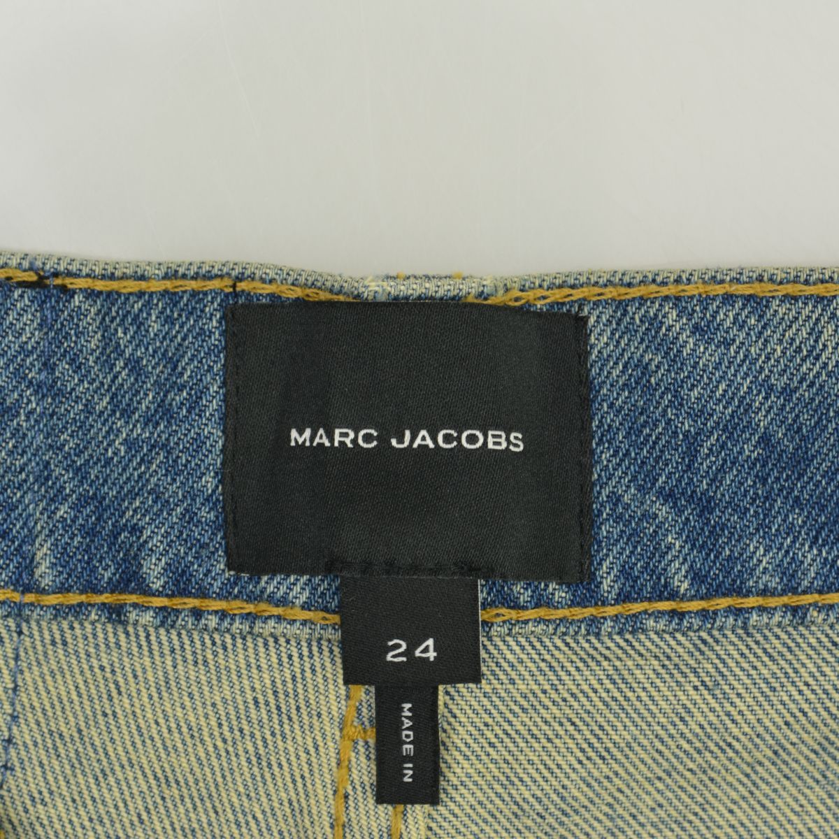 MARCJACOBS】2S4RBT010D04 Patchwork Denim Cropped Flare Jean パッチ  