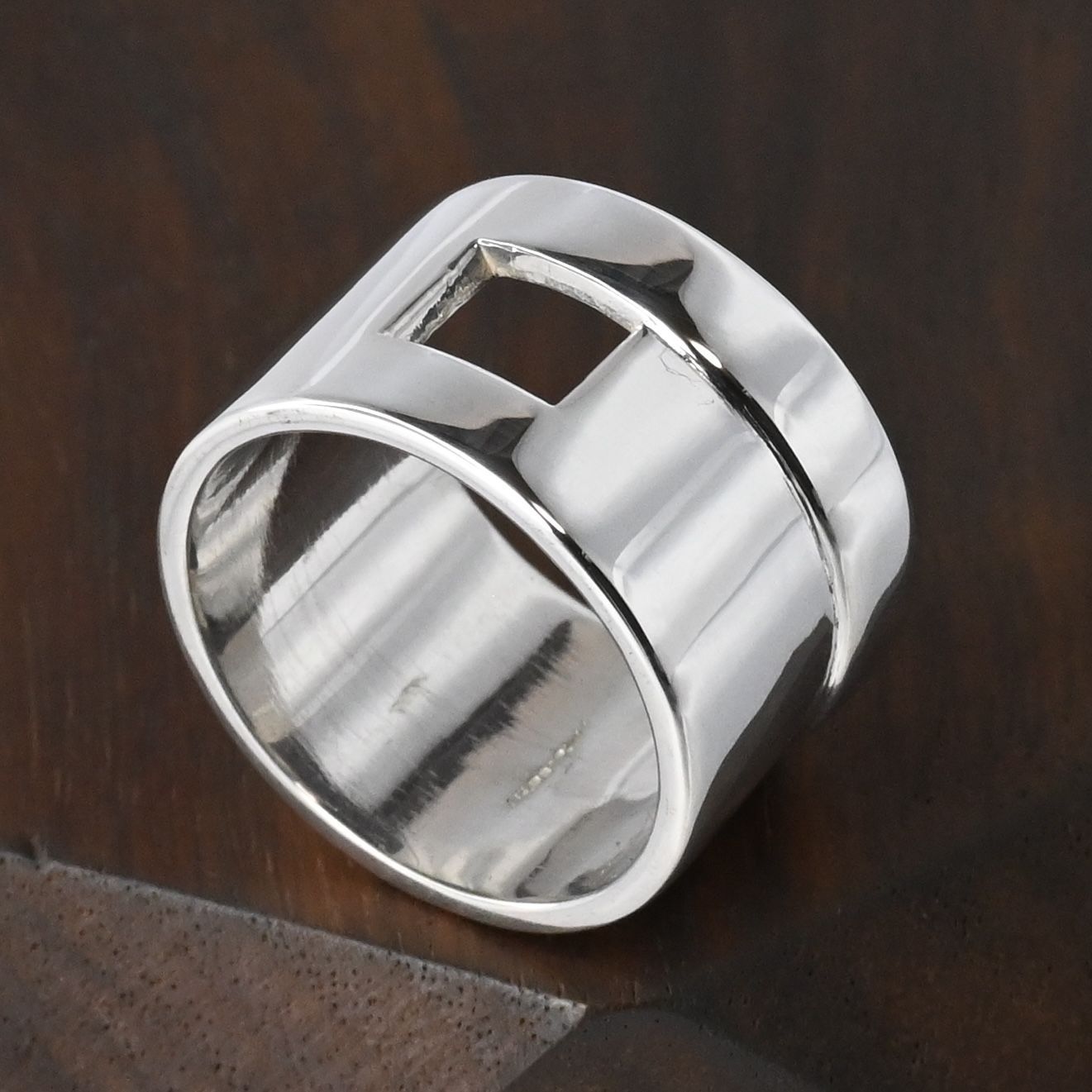 オールドグッチ　90s HEAVY BAND G RING リング 指輪925 研磨済】美品 90's オールドグッチ GUCCI HEAVY BAND G RING