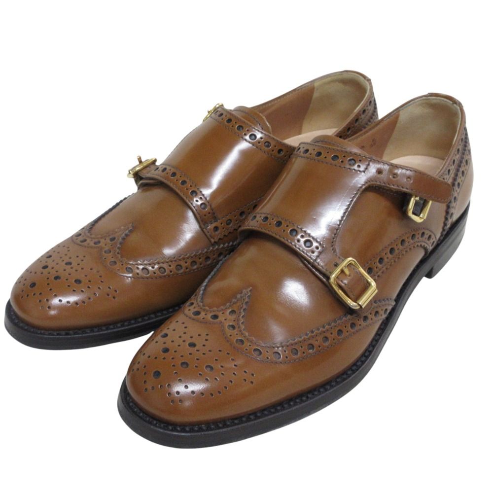 美品 Church's チャーチ LANA レザー ダブルモンク ウィング