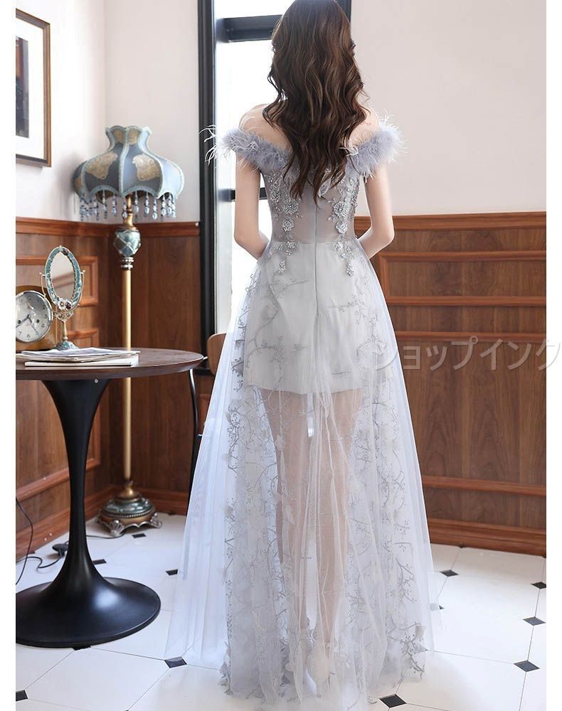 カクテルドレス ロングドレス