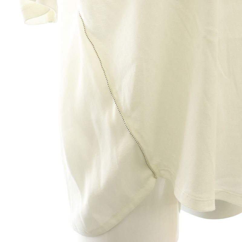 未使用【MORABITO BLANC】 半袖カットソー　クルーネック　38 未使用【MORABITO BLANC】 半袖カットソー クルーネック 38