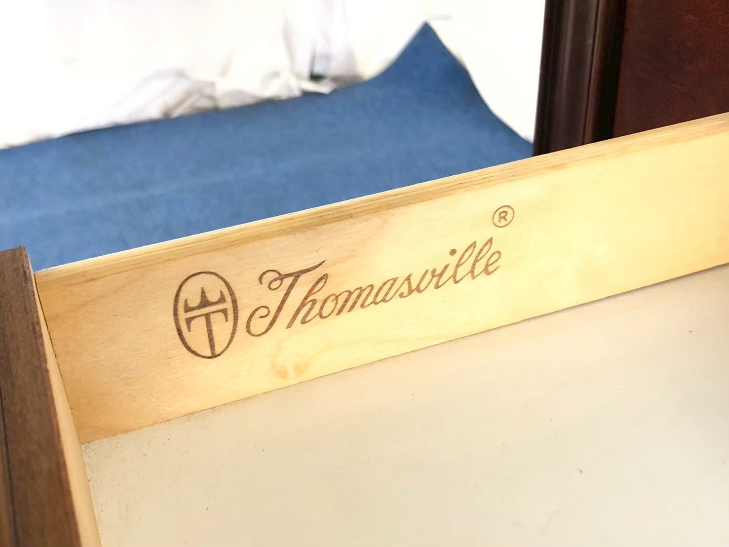 ◎ Thomasville トーマスビル コンソールテーブル 引き出し付き サイドテーブル アンティーク アメリカ家具 200 BI1CK USTAUSTRALIA_COM_AU