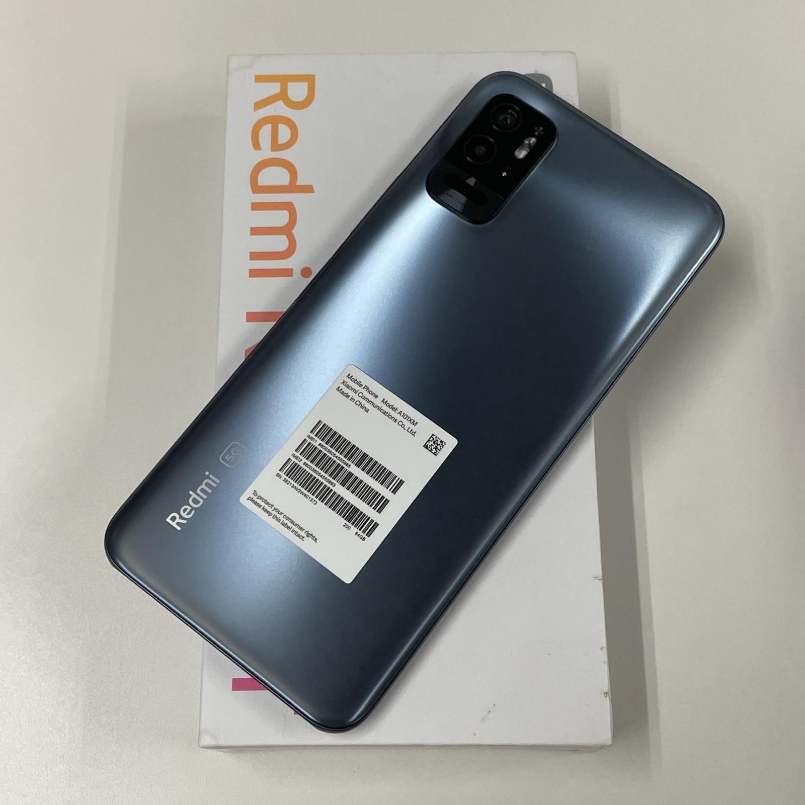 新品未開封 スマホ Redmi Note 10T 64GB アジュールブラック Redmi