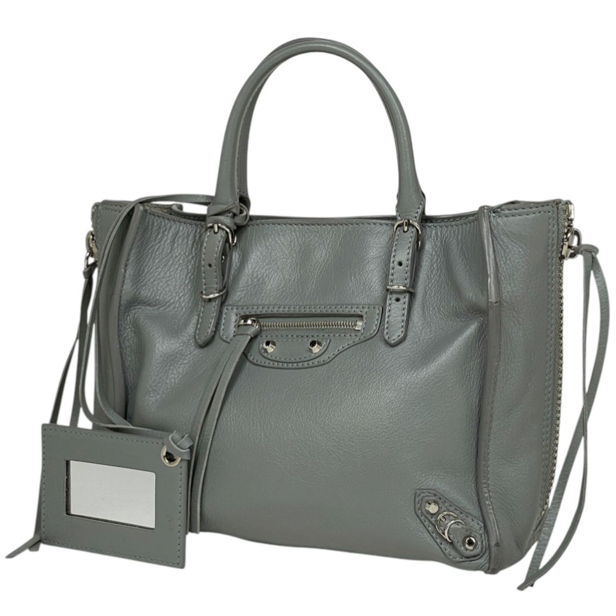 【アイリス】BALENCIAGA ペーパーミニ　ハンドバッグ バレンシアガ BALENCIAGA ペーパー ミニ ハンドバッグ 2WAY