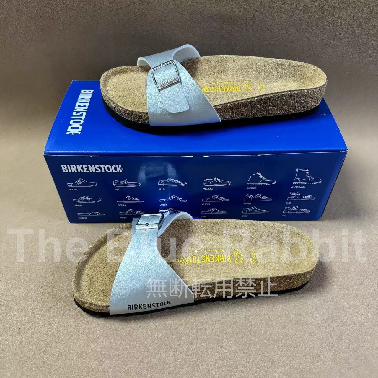 【新品】ビルケンシュトック BIRKENSTOCK Madrid  マドリッド サンダル レディース  シルバー