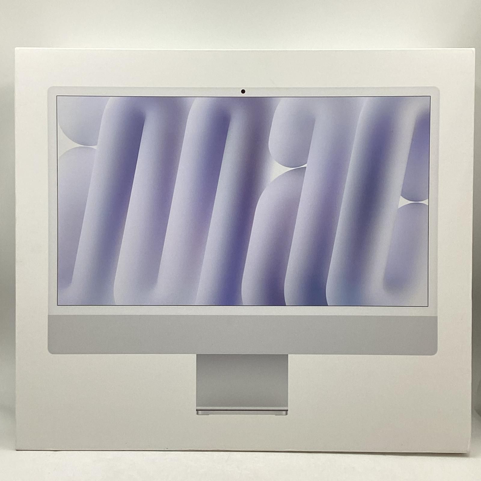 Apple iMac 2024 24インチ M4 8コア 16GB SSD 256GB シルバー 美