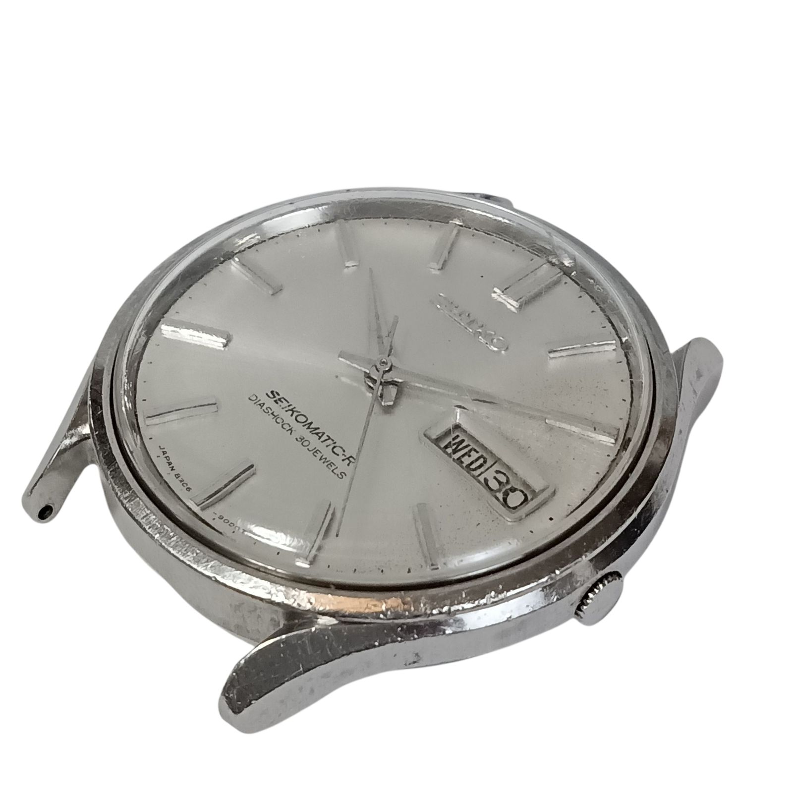 稼働 929 4 R セイコー マチックR 8306 9000 メンズ腕時計 自動巻き フェイスのみ デイデイト イルカ