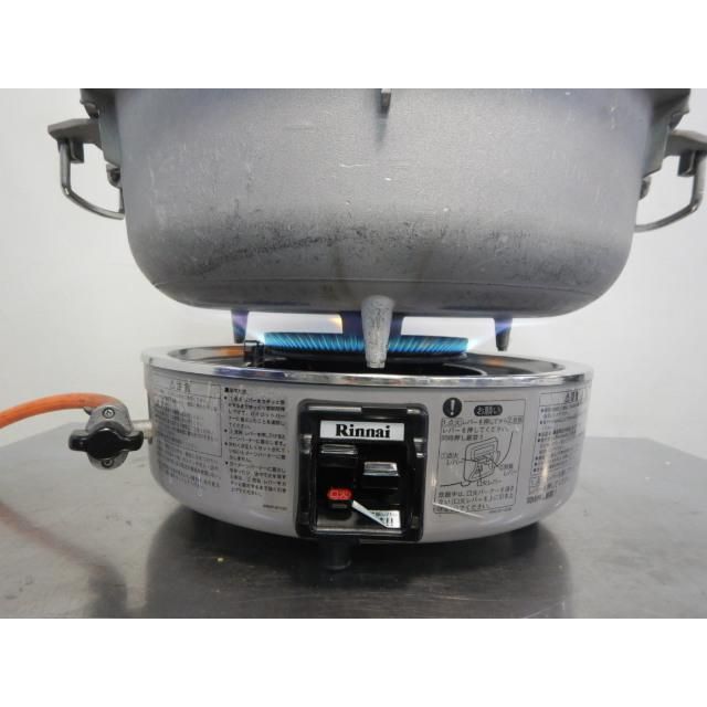 1 2014年製 リンナイ RR-40S1-F-ZE LPガス 4升 炊飯器 W525D481H408mm 14.5kg フッ素加工 9.5ｍｍゴムホース接続 プロパン WWW_KANDAIZUMI_COM