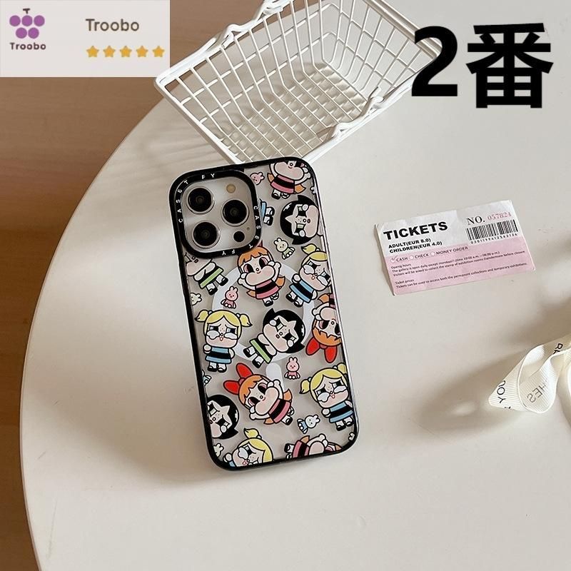 パワーパフガールズ iPhone 保護ケース MagSafe対応 CASETiFY 耐