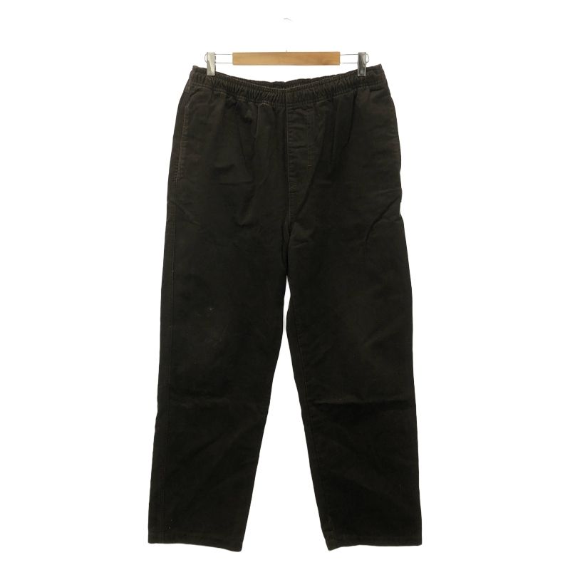 Stussy ブラッシュドビーチパンツ サイズL ブラウン 116553 ステューシー 17