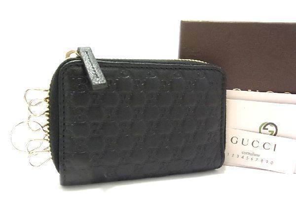 □新品□未使用□ GUCCI グッチ 322214 0959 マイクログッチシマ